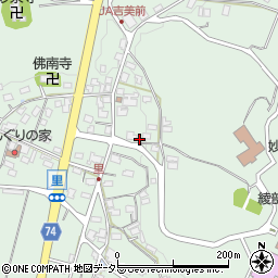 京都府綾部市里町大坂周辺の地図