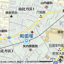 三渓堂表具店周辺の地図