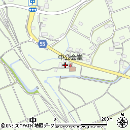 京都府福知山市中795周辺の地図