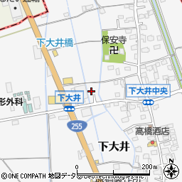 神奈川県小田原市下大井468周辺の地図