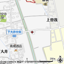 神奈川県小田原市下大井63周辺の地図