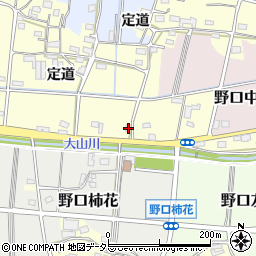 愛知県小牧市野口定道45周辺の地図