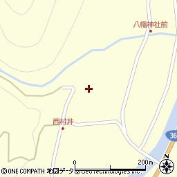 滋賀県高島市朽木村井761周辺の地図