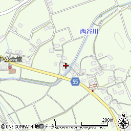 京都府福知山市中292周辺の地図