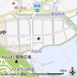 愛知県小牧市大山91周辺の地図
