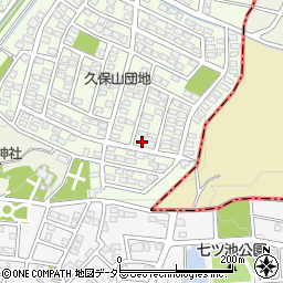 愛知県小牧市久保一色216-254周辺の地図