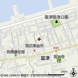 千葉県富津市富津1889周辺の地図