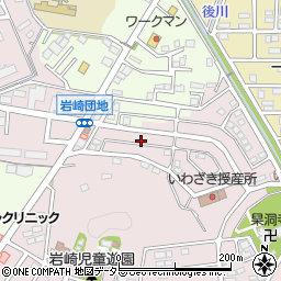 愛知県小牧市岩崎1432-37周辺の地図