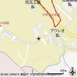 千葉県君津市かずさ小糸周辺の地図
