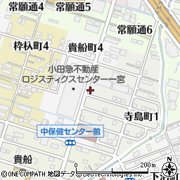 愛知県一宮市寺島町1丁目1-2周辺の地図
