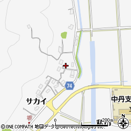 京都府福知山市私市サカイ16周辺の地図