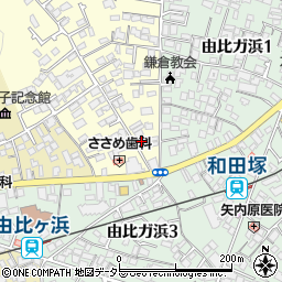 神奈川県鎌倉市笹目町5-8周辺の地図