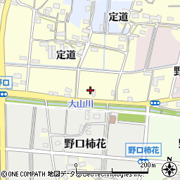 愛知県小牧市野口定道1265周辺の地図
