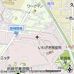 愛知県小牧市岩崎1345-23周辺の地図