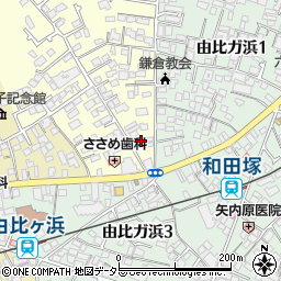 神奈川県鎌倉市笹目町5-7周辺の地図