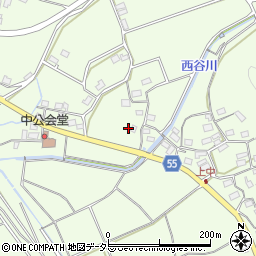 京都府福知山市中286周辺の地図