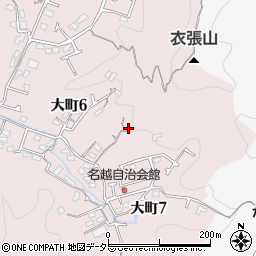 神奈川県鎌倉市大町6丁目5周辺の地図