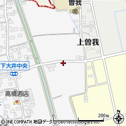 神奈川県小田原市下大井54周辺の地図