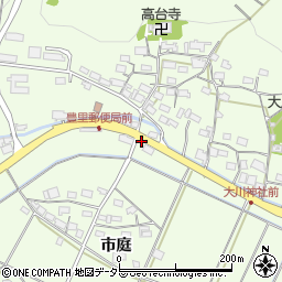京都府綾部市栗町（北ノ前）周辺の地図