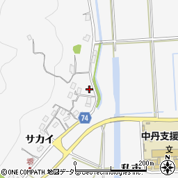 京都府福知山市私市サカイ13周辺の地図