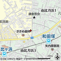神奈川県鎌倉市笹目町5-41周辺の地図