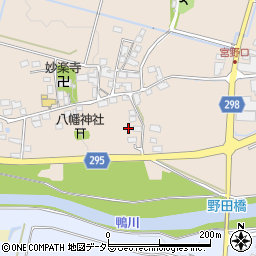 滋賀県高島市野田1066周辺の地図