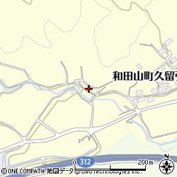 兵庫県朝来市和田山町久留引427-1周辺の地図