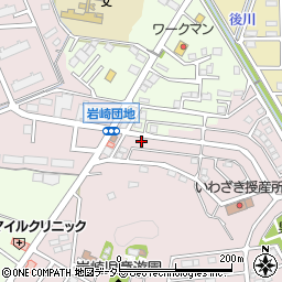 愛知県小牧市岩崎1432-32周辺の地図