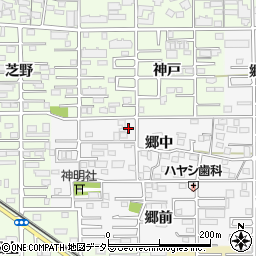 愛知県一宮市今伊勢町新神戸郷中24周辺の地図