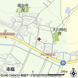 京都府綾部市栗町上村周辺の地図