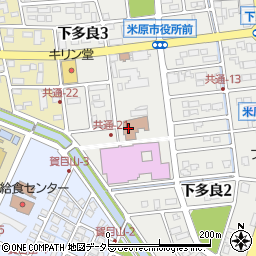 米原学びあいステーション　大ホール周辺の地図