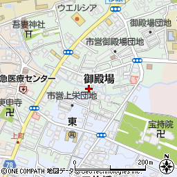 静岡県御殿場市御殿場周辺の地図