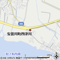 滋賀県高島市安曇川町四津川696周辺の地図