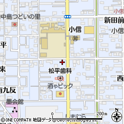 ファミリーマート一宮小信中島北店周辺の地図