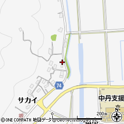 京都府福知山市私市サカイ12周辺の地図
