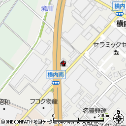 愛知県小牧市横内517周辺の地図