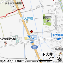 神奈川県小田原市下大井484周辺の地図