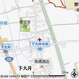 神奈川県小田原市下大井207-1周辺の地図