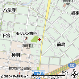愛知県一宮市西大海道郷前53周辺の地図