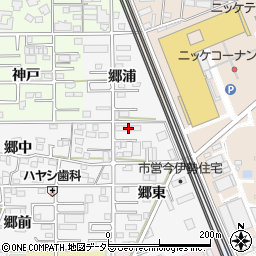 愛知県一宮市今伊勢町新神戸郷東1周辺の地図