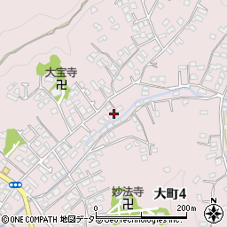テラスハウス鎌倉周辺の地図