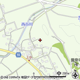 京都府福知山市中341周辺の地図