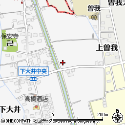 神奈川県小田原市下大井65-1周辺の地図