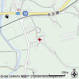 島根県雲南市大東町下佐世1025周辺の地図