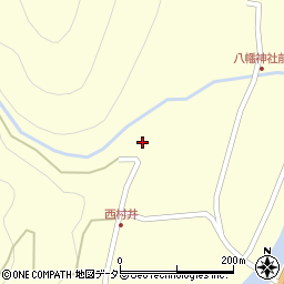 滋賀県高島市朽木村井787周辺の地図