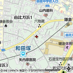 鎌倉交通安全協会周辺の地図
