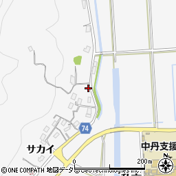 京都府福知山市私市サカイ11周辺の地図
