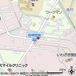 愛知県小牧市岩崎1432-4周辺の地図