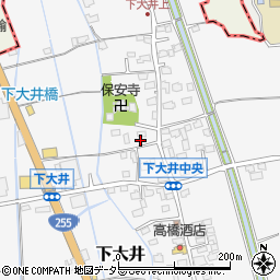 神奈川県小田原市下大井219周辺の地図