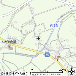 京都府福知山市中288周辺の地図